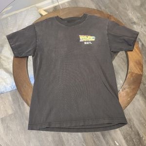 Bait x Back to the Future Men Delorean Black T shirt